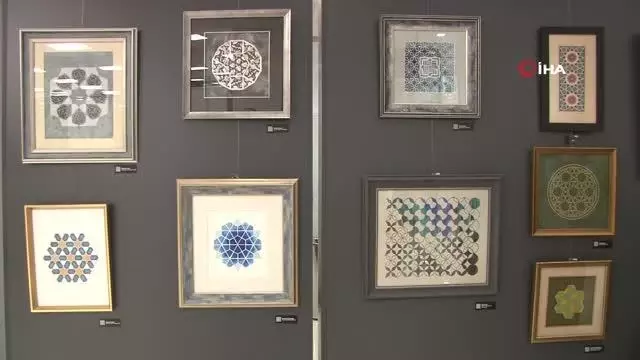 İslam Sanatında Geometrik Desenler Sergisi Eyüpsultan'da açıldı