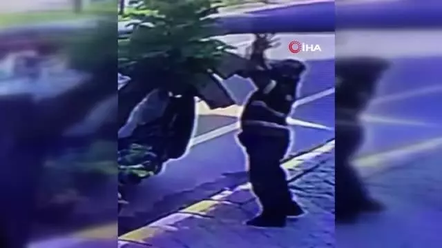 Kağıt toplayıcı kılığında hırsızlık: Kuruması için bahçeye bırakılan halıyı böyle çaldı