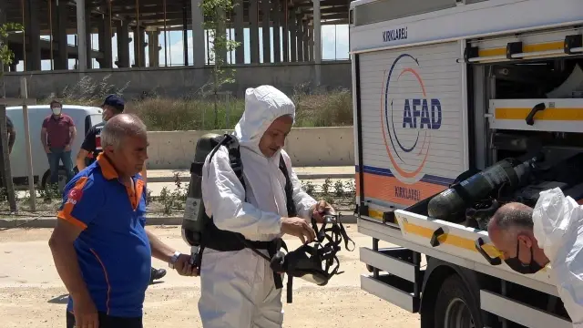 Kırklareli'nde fabrikada buhar kazanın borusu patladı: 1 işçi yaralandı