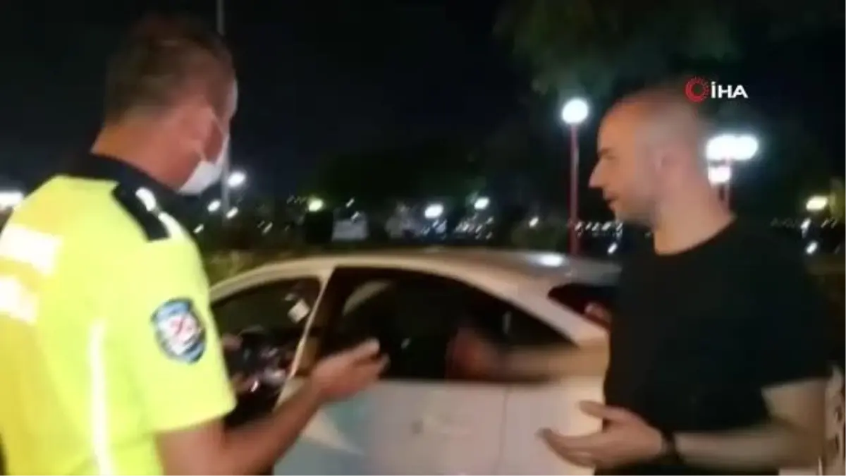 Öğretmen denetimde durduruldu, koronadan ölen polise hakaret etti