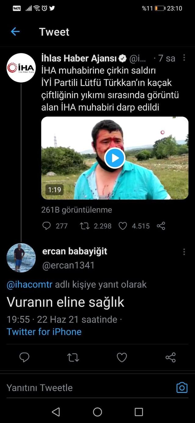 olduresiye dovulen muhabire yapilan cirkin 11 14221739 o