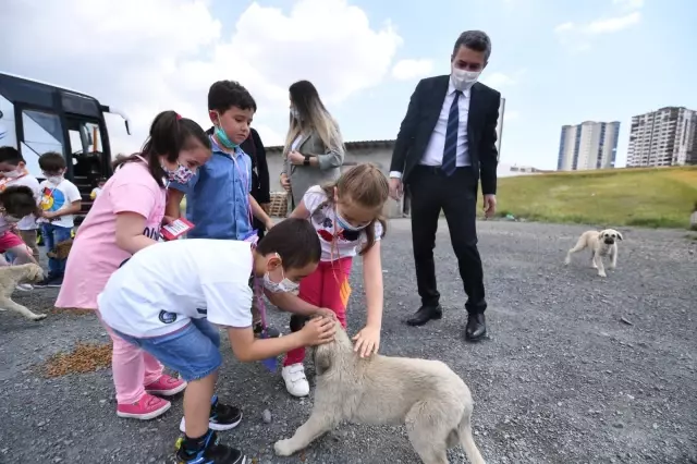 Son dakika haber... Pursaklar Belediyesi Nezaket Okulunca düzenlenen etkinlikle çocuklara hayvan sevgisi aşılanıyor