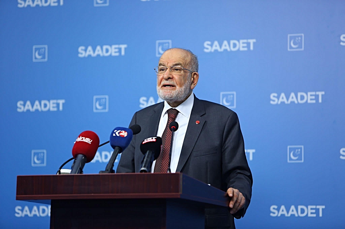 Saadet Partisi Genel Başkanı Karamollaoğlu: 'Parti kapatmak yanlışları düzeltmez'