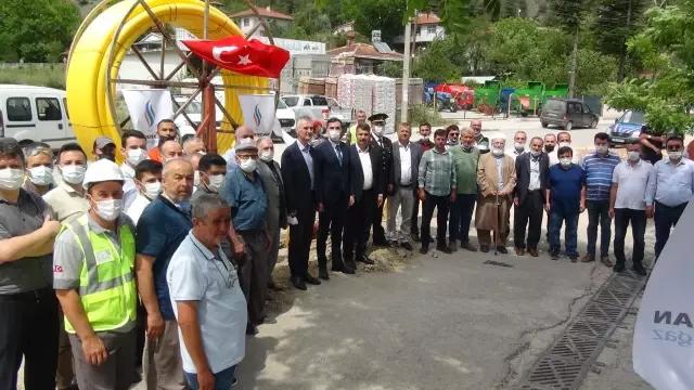 'Sakin Şehir Taraklı' doğalgaza kavuşuyor