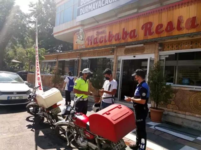 Şanlıurfa'da 10 motosiklet trafikten men edildi