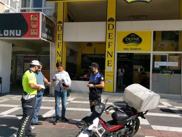 Şanlıurfa'da 10 motosiklet trafikten men edildi