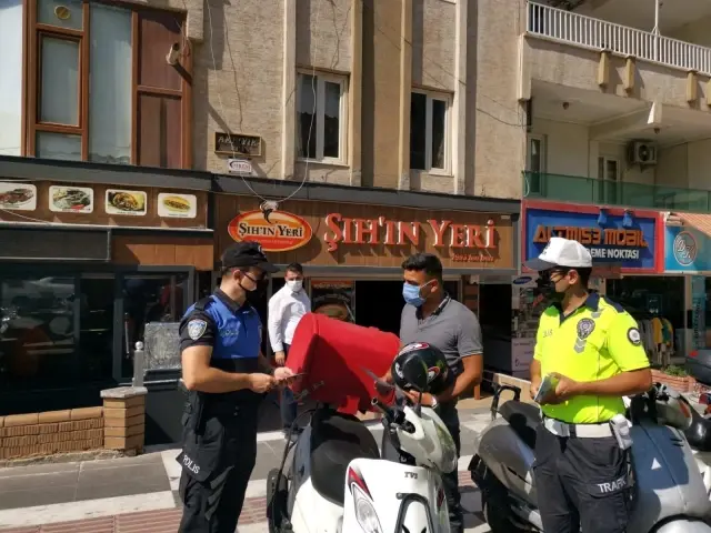Şanlıurfa'da 10 motosiklet trafikten men edildi