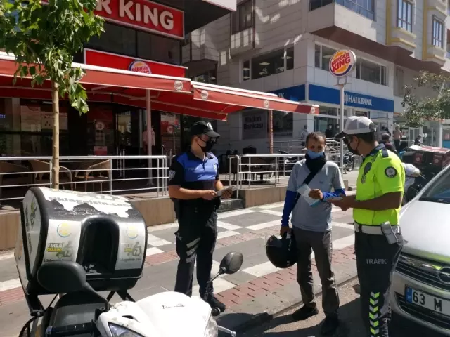 Şanlıurfa'da 10 motosiklet trafikten men edildi