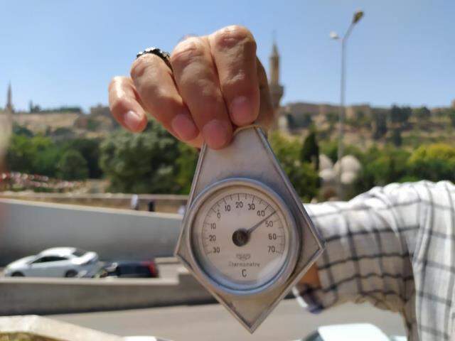 Şanlıurfa güneşte 50 dereceyi gördü