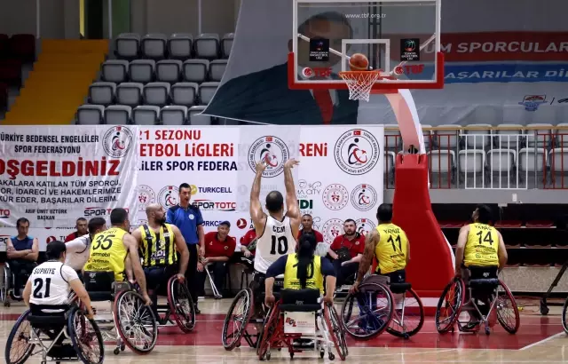 Tekerlekli Sandalye Basketbol Süper Ligi play-off yarı final serileri başladı