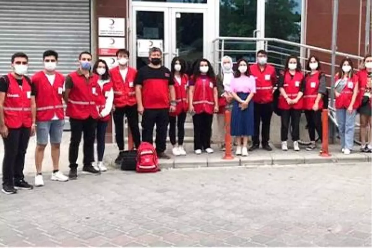 Türk Kızılay Denizli Şubesi Gönüllüleri ile Genç Gönüllüler, Afet Farkındalık Eğitimine Katıldı