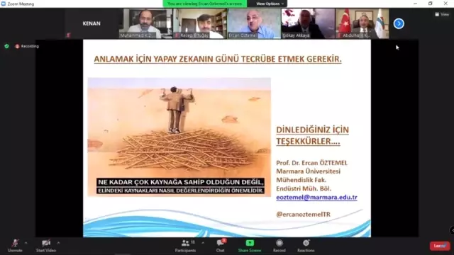 AİÇÜ'de yapay zeka, transhümanizm ve din çalıştayı