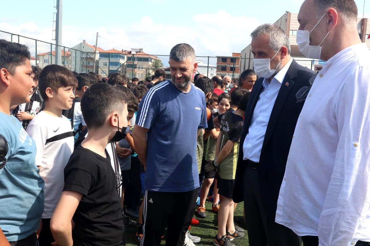 Bafra'da amatör kulüplere destek