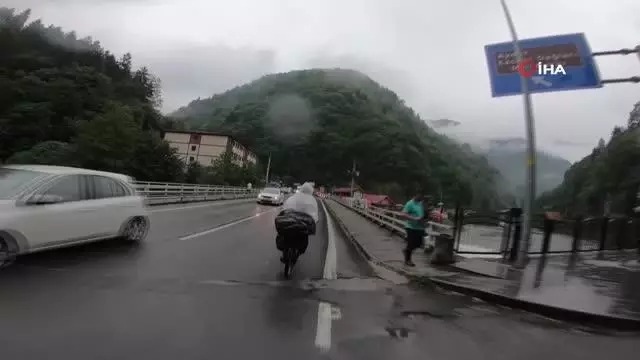 Bisiklet tutkunu Bandırma'dan Antalya'ya pedal çevirdi