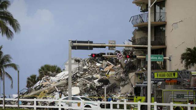 Miami'de çöken 12 katlı binada ölenlerin sayısı 4'e çıktı, 159 kişiden haber alınamıyor