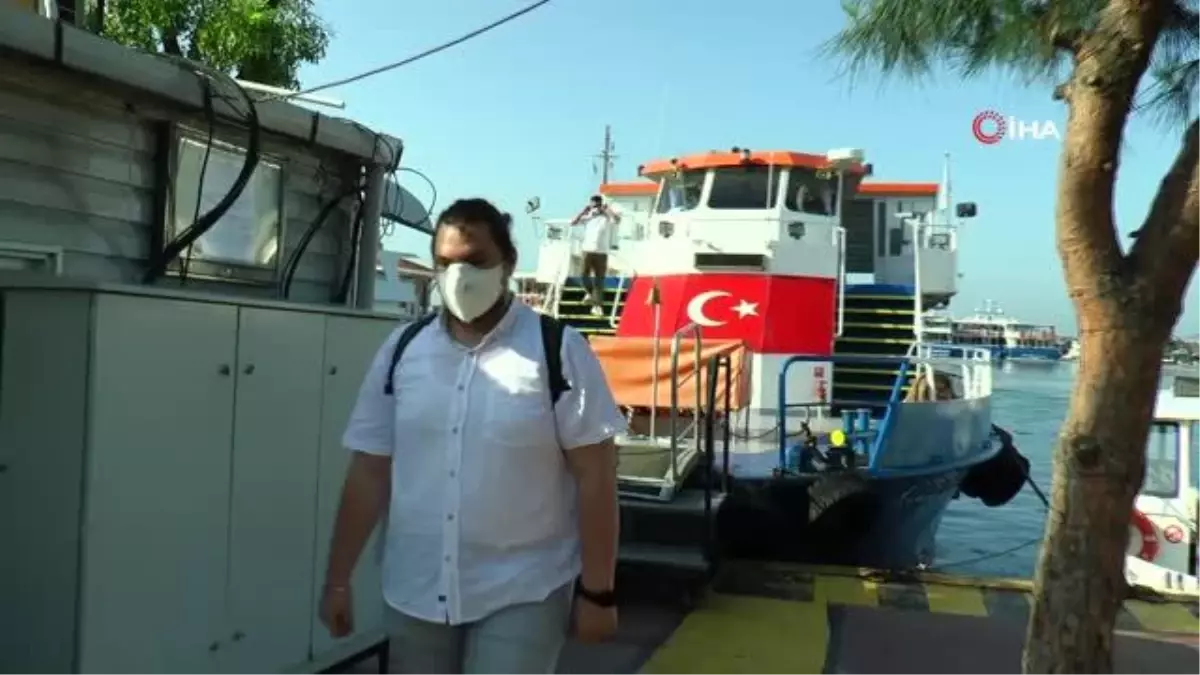 Adalardan Maltepe'ye sınava yetişme telaşı