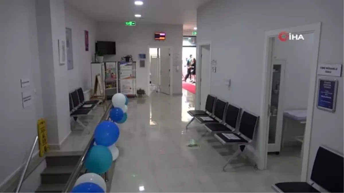 Akademisyenlerin hizmet verdiği ilk aile sağlığı merkezi açıldı