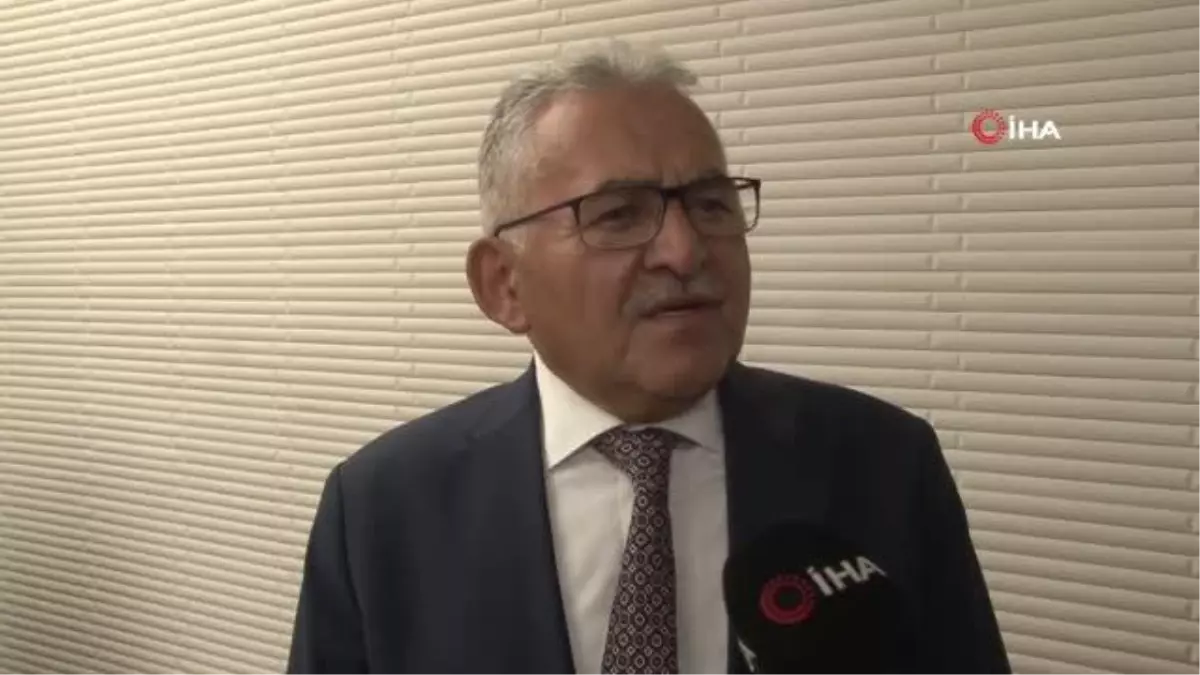 Son dakika genel: Büyükkılıç'tan 'kentsel dönüşüm' açıklaması