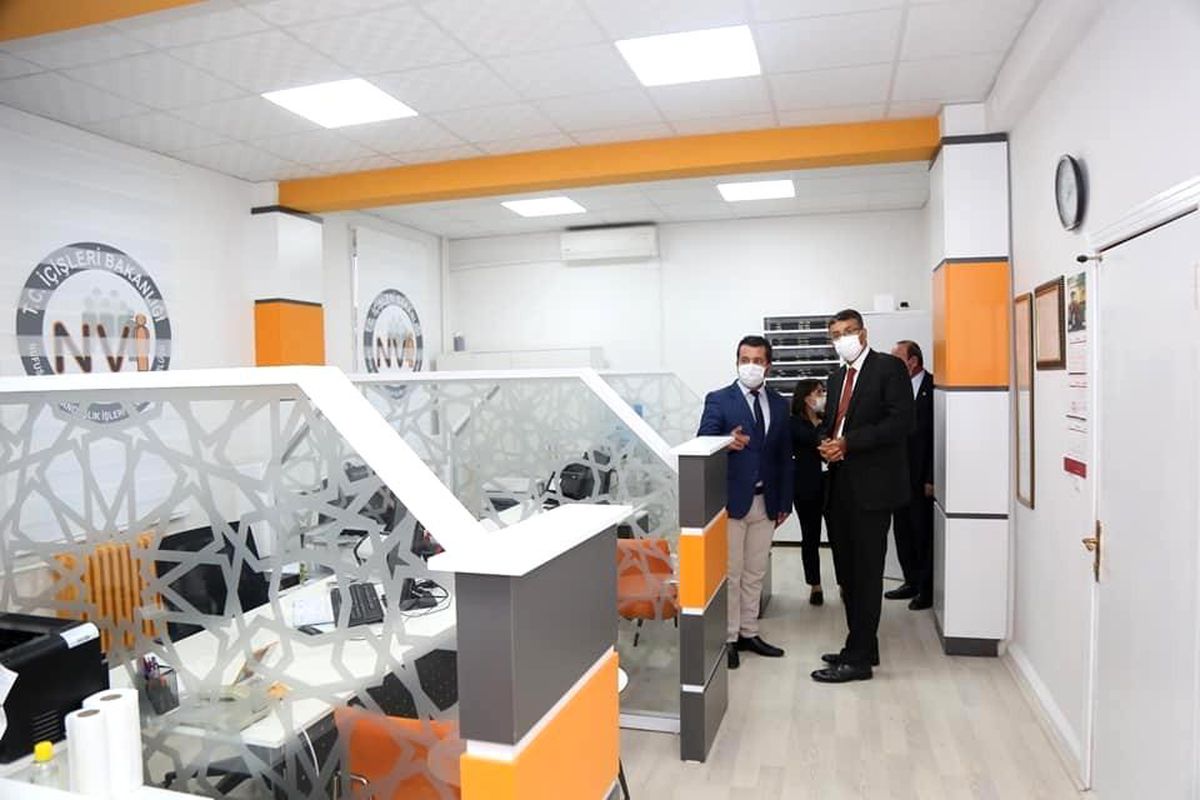 Çavdarhisar İlçe Nüfus Müdürlüğü'ne yeni konsept