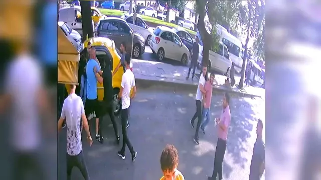 Son dakika haberleri! Ereğli'de 2 kişinin yaralandığı kavga kamerada