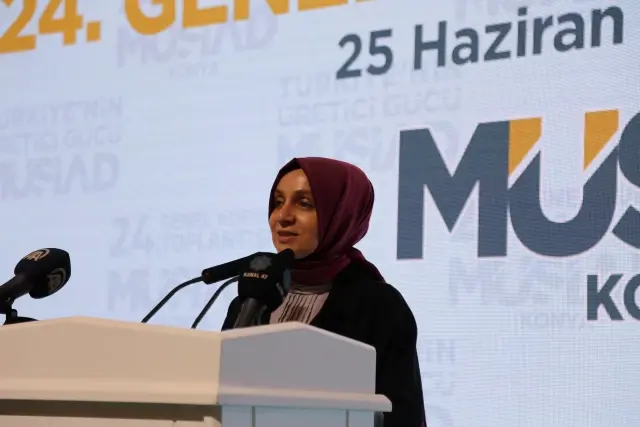 MÜSİAD Genel Başkanı Kaan, derneğin Konya Şubesinin olağan genel kurul toplantısında konuştu