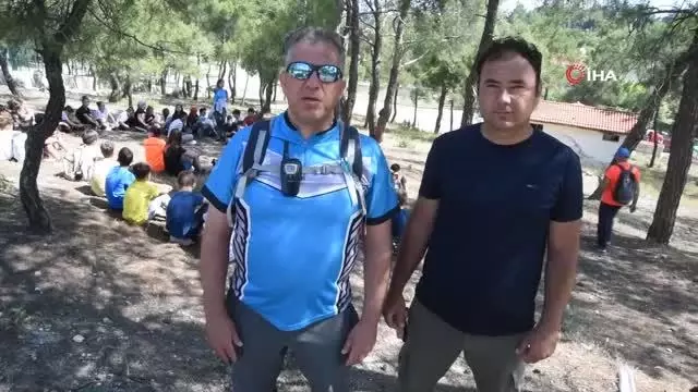 Pandemi sonrası Türkiye'nin ilk 'Doğa ve oryantiring' kampı Manisa'da yapıldı
