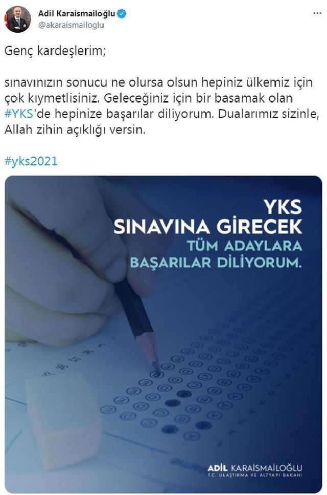 siyasilerden yks ye girecek ogrencilere basar 7 14226309 o