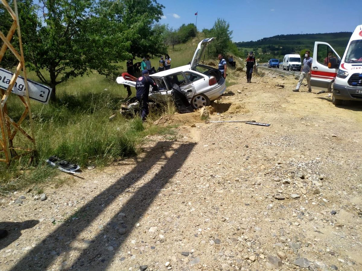 Uşak'ta can pazarı: 1 ölü, 7 yaralı