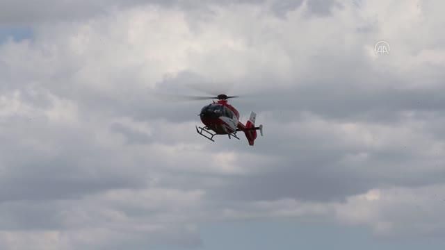 Son dakika haberleri! Ambulans helikopter 'Meliha bebek' için havalandı Son dakika haberleri! Ambulans helikopter 'Meliha bebek' için havalandı