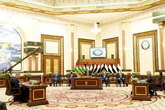 Irak, Mısır ve Ürdün arasındaki 3'lü zirve tamamlandı