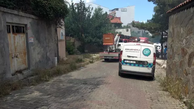 Son dakika: Kırklareli'nde metruk binada çıkan yangın itfaiye ekiplerince söndürüldü