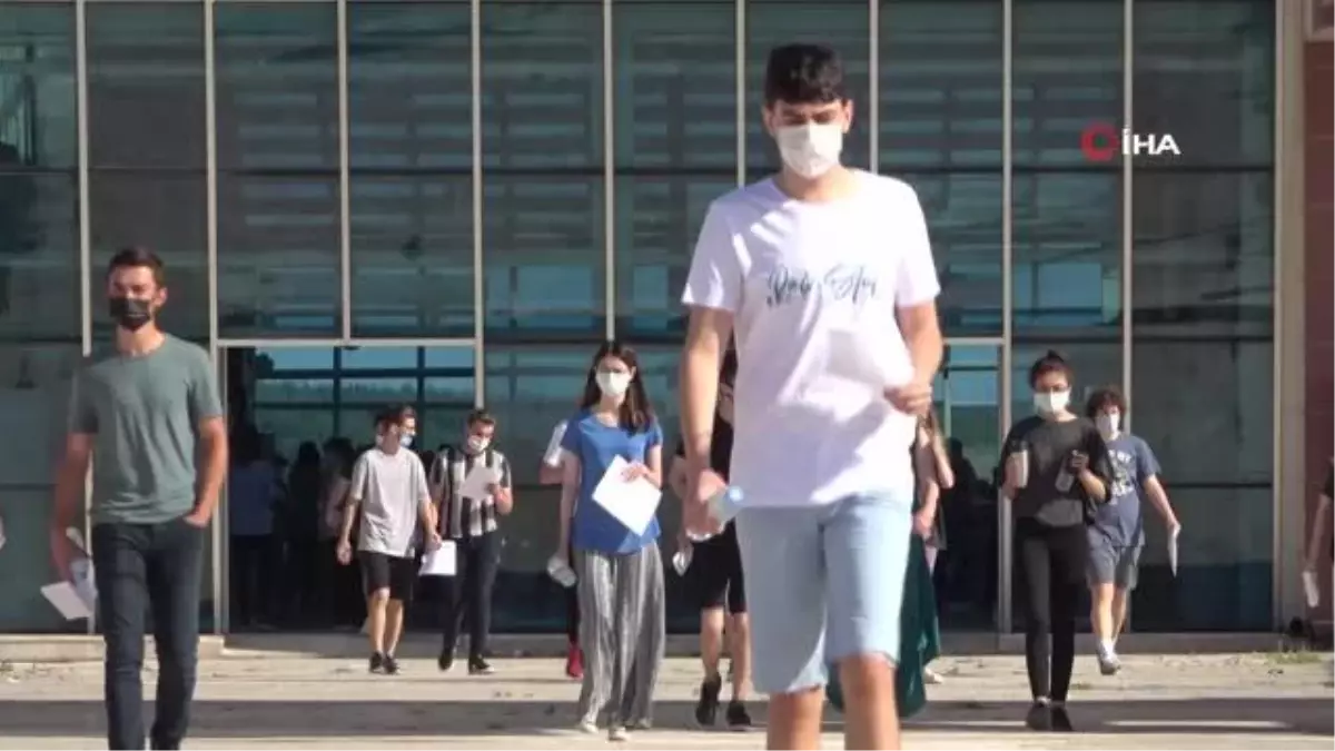 Kırklareli'nde YKS ikinci oturum heyecanı