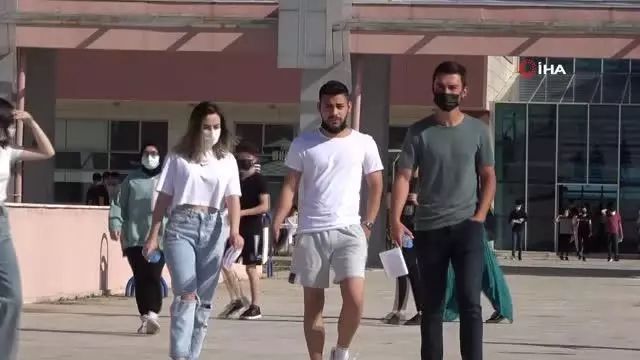 Kırklareli'nde YKS ikinci oturum heyecanı