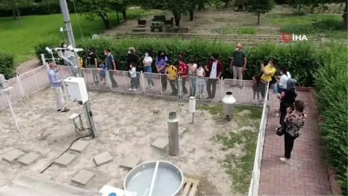 Özel eğitimli öğrenciler Meteoroloji Bölge Müdürlüğü'nde havayı keşfetti