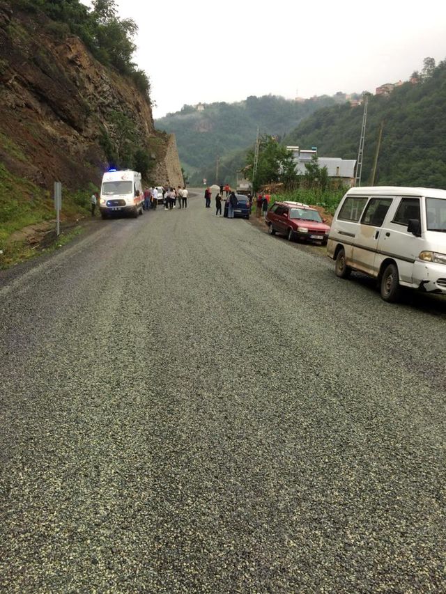 Trabzon�da 1 hafta içinde aynı noktada 3 kaza Haberler