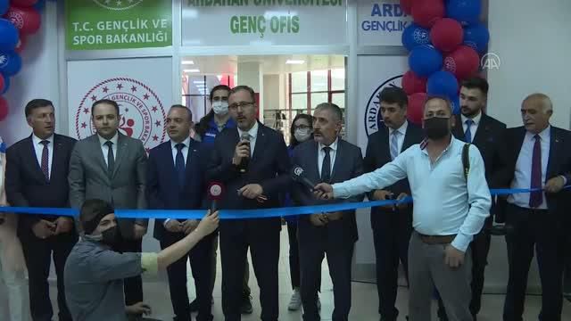 Gençlik ve Spor Bakanı Kasapoğlu, Ardahan'daki Genç Ofis in açılış törenine katıldı Açıklaması