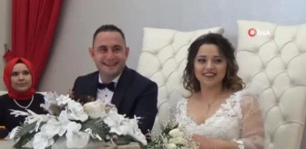 Başkan Aydın'ın katıldığı nikah merasimi neşeli anlara ev sahipliği yaptı