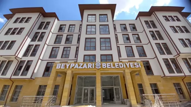 Beypazarı Belediyesi yeni binasına taşınmak için gün sayıyor