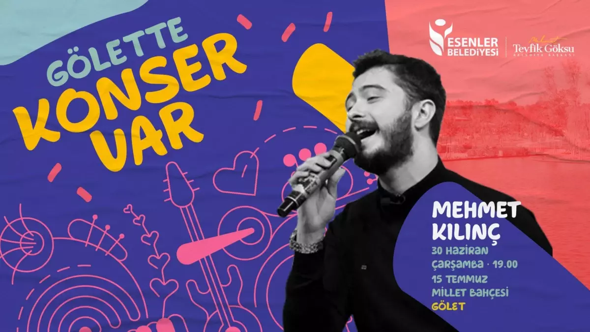 Gölette Konser Var Mehmet Kılınç