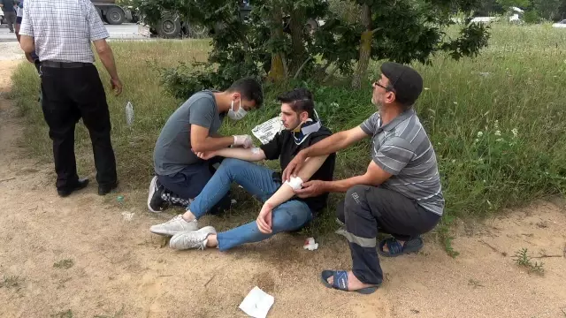 Görev yapacağı camiyi görmeye giden imam ve yakınları kaza