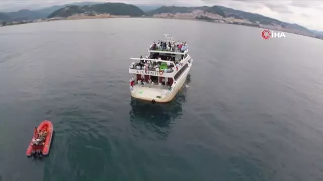 Karadeniz'in yaşanılabilir tek adası yeniden ziyaretçilerini ağırlamaya başladı