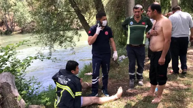 Son dakika haberleri: Kızılırmak'ta sürüklenen şahsı kurtaran itfaiye çavuşu o anları anlattı