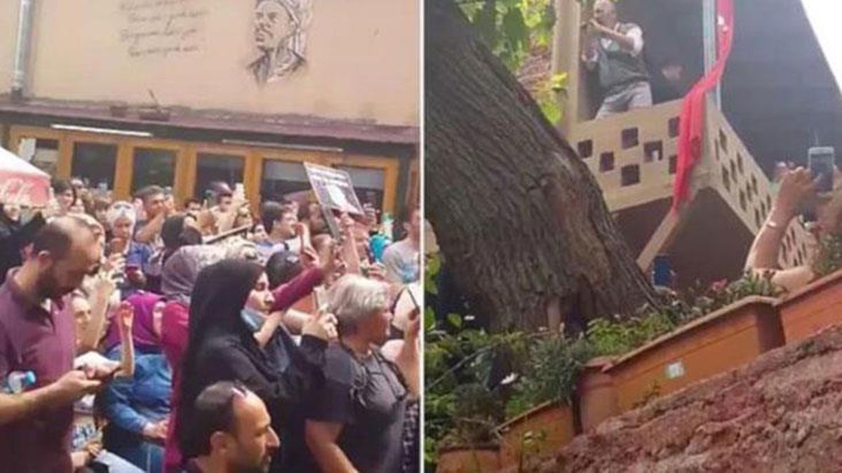 Mitingde konuşma yapıp, 'Asla aşı olmayın' diyen aşı karşıtı doktor hakkında suç duyurusu
