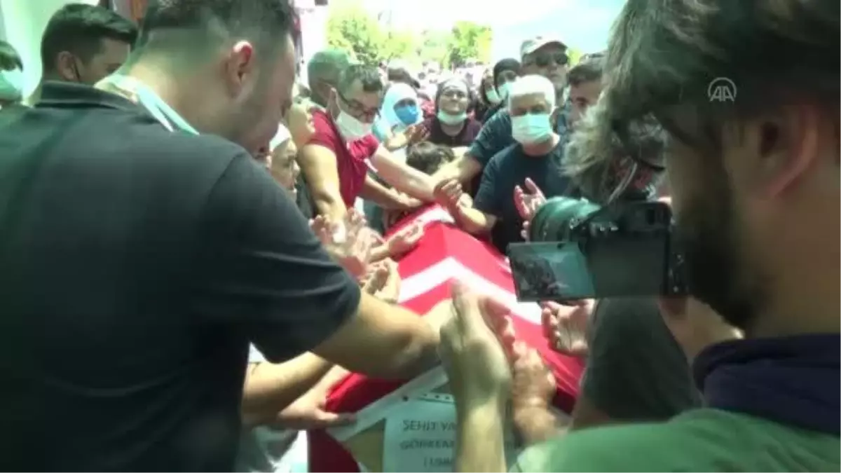 Pakdemirli, Marmaris'teki yangında şehit olan Hasdemir'in cenaze törenine katıldı (2)