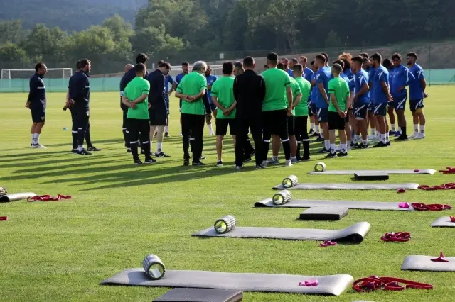 TFF 1. Lig'in yeni ekibi Eyüpspor, Bolu'da kampa girdi