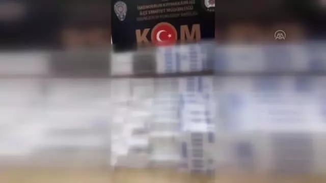12 bin 420 paket kaçak sigara ele geçirildi