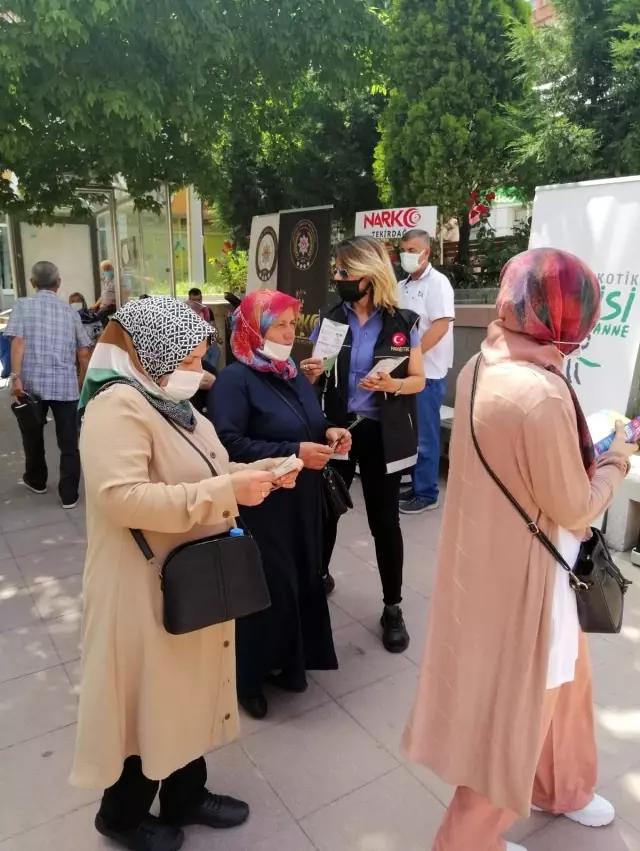 400 anneye uyuşturucu ile mücadelede bilgilendirme yapıldı