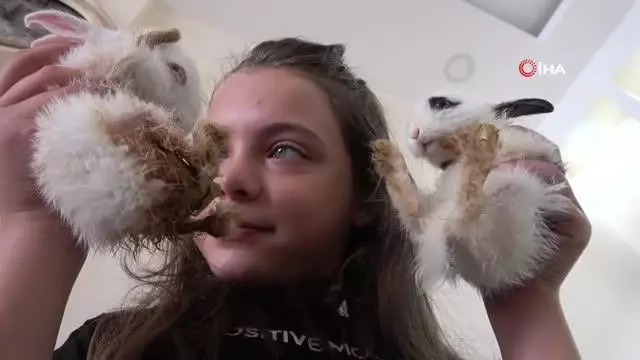 Anne-kızın çabası minik tavşanı yaşatmaya yetmedi 3 Anne-kızın çabası minik tavşanı yaşatmaya yetmedi