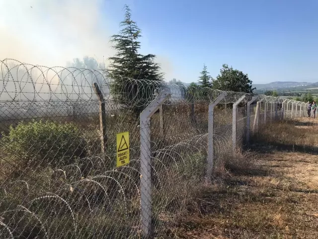 Ormanlık alanda çıkan yangına sebep olduğu iddia edilen kişi gözaltına alındı