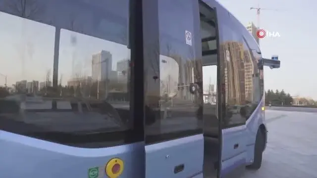 Çin'in Zhengzhou kentinde sürücüsüz otobüs ve taksiler hizmete giriyor